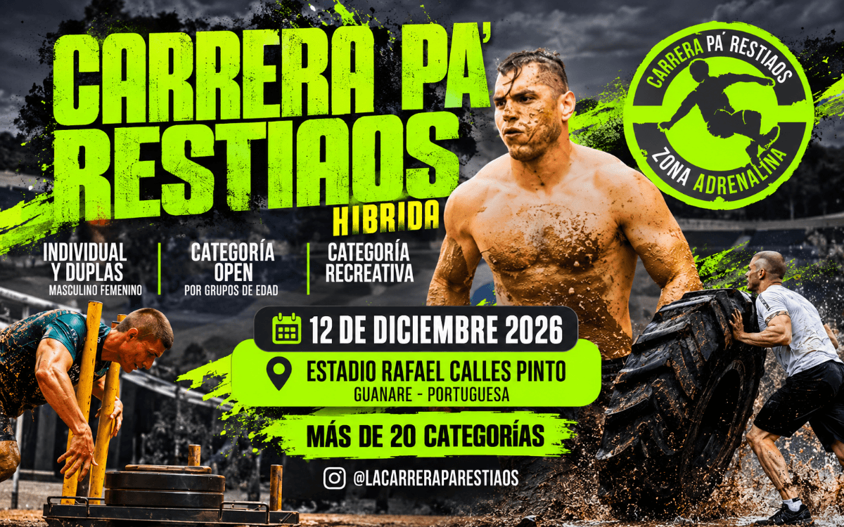 Carrera Pa Restiao 2026